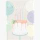 Card Group Mini Karte Graceful Cake