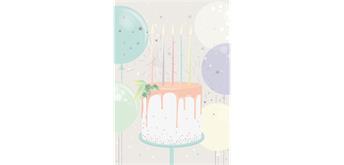Card Group Mini Karte Graceful Cake