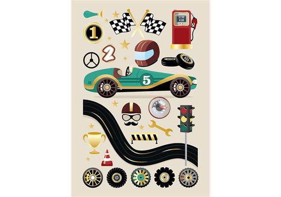 Card Group Mini Karte Old Car