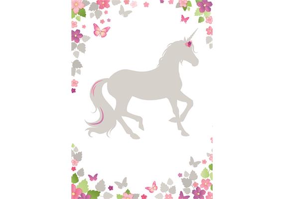 Card Group Mini Karte Shimmering Unicorn