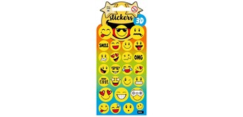 Card Group Stickers 3D Smiles