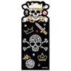 Card Group Stickers Black Skull