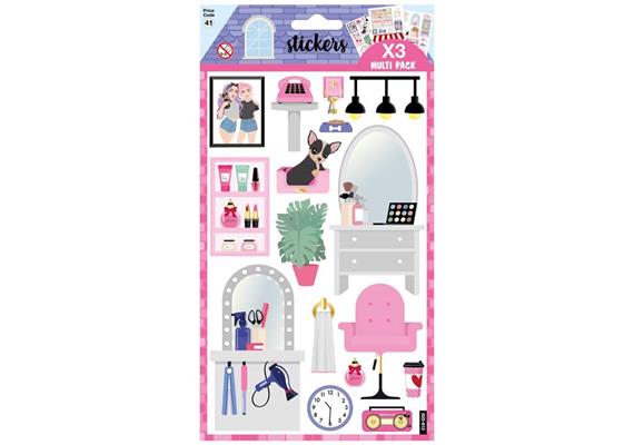 Card Group Stickers Chic Decor