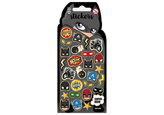 Card Group Stickers Superheroes