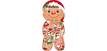 Card Group - Weihnachts Sticker Gingerbread Town