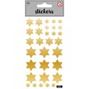 Card Group - Weihnachts Sticker Golden Stars