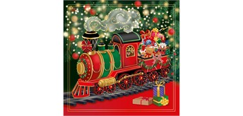 Card Group - Weihnachtskarte Christmas Train