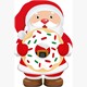 Card Group - Weihnachtskarte Santa with Donut