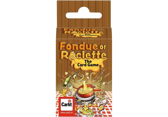Carlit 20153 Kartenspiel Fondue oder Raclette