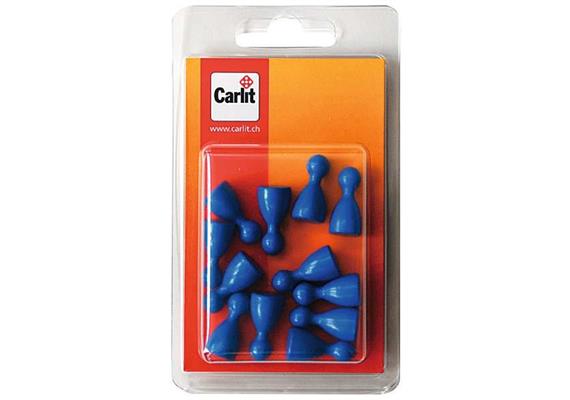 Carlit 90304 Halmakegel blau 12 Stück