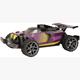 Carrera 1:18 R/C Purple Rocket PX Profi 2.4 GHz Digital Proportional