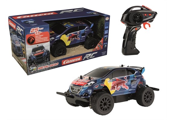 Carrera R/C R. Bull Peugeot WRX 208 Rallycross Hansen 2.4 GHz 1:18