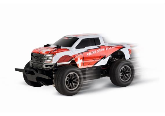 Carrera RC Swiss Snow Patrol Ford Raptor 1:18