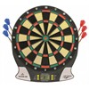 Carromco - Elektronik Dartboard Score 301 inkl. 6 Softdarts mit LCD Display