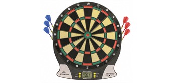 Carromco - Elektronik Dartboard Score 301 inkl. 6 Softdarts mit LCD Display