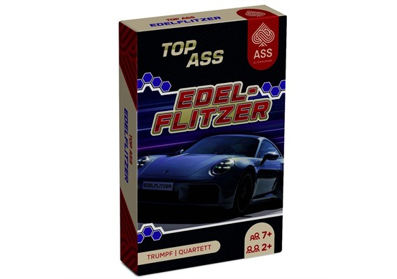 Cartamundi 10054662-0001 Quartett Edelflitzer TOP ASS FSC