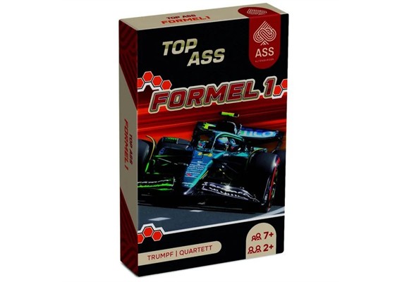 Cartamundi 10054668-0001 Quartett Formel 1 TOP ASS FSC