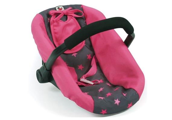 Chic 2000 Autositz für Puppen Sternchen pink