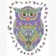 Craft Buddy A3 Wooden Puzzle - Owl