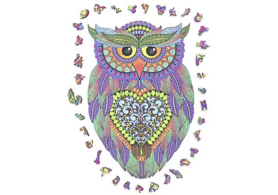 Craft Buddy A3 Wooden Puzzle - Owl