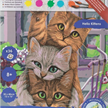 Craft Buddy - Paint by Numbers "Hi Kittens" 30 x 40 cm | Bild 5