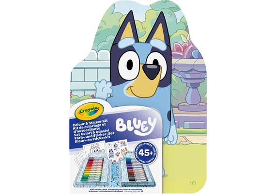 Crayola 04-0784 Farb- und Sticker Set Bluey