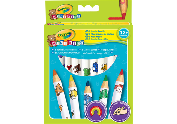 Crayola 8 Jumbo Buntstifte