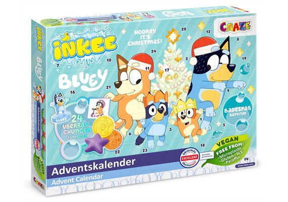 Craze Adventskalender Inkee Bluey