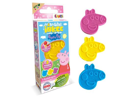 Craze Inkee Badebomben Peppa Pig 3-er Set