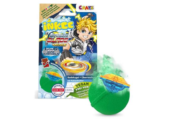 CRAZE Inkee Überraschungs-Badekugel Blade