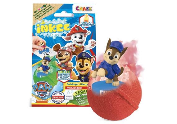 CRAZE Inkee Überraschungs-Badekugel Paw Patrol
