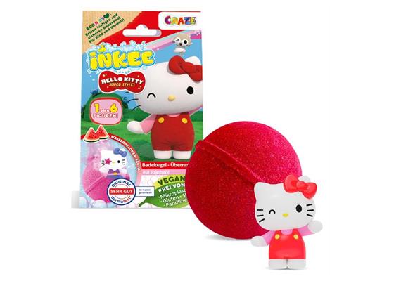 CRAZE Inkee Überraschungsbadekugel Hello Kitty