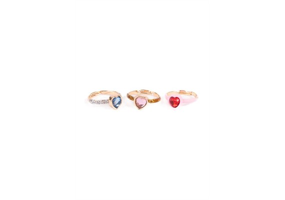 Creative Education 84536 Herz-der-Liebe-Ringset, 3-teilig
