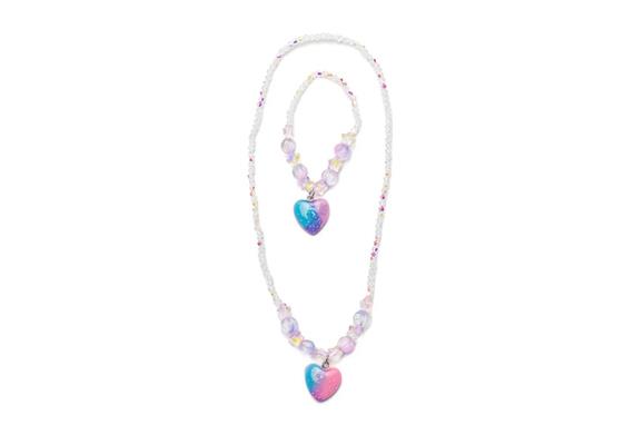 Creative Education 86163 Galaxie Herz Halskette und Armband Set
