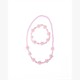 Creative Education 86169 Rosa Kristallblüten Halskette & Armband Set, 2 Stück
