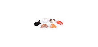 Creative Education 88091 Haarspangen-Set Katzen und Hunde assortiert