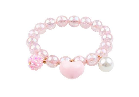 Creative Education84083 Armband Pink Heart Bobble