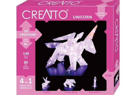 Creatto Maxi Einhorn 4 in 1