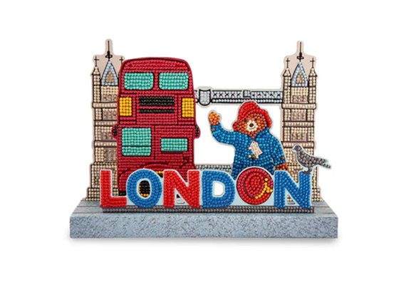 Crystal Art 3D Scene - London Tour with Paddington