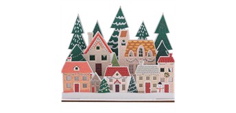 Crystal Art 3D Village Scene