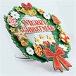 Crystal Art 3D Wreath Kit Merry Christmas (English) | Bild 5