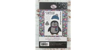 Crystal Art A6 Stamp "Playful Penguin"