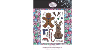 Crystal Art A5 Stamp "Jolly Reindeer"