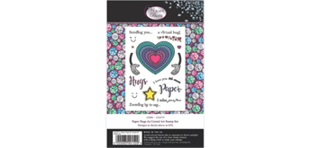 Crystal Art A5 Stamp "Paper Hugs"