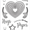 Crystal Art A5 Stamp "Paper Hugs" | Bild 2