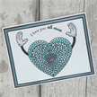 Crystal Art A5 Stamp "Paper Hugs" | Bild 3