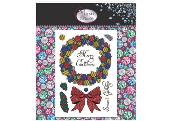 Crystal Art A5 Stamp "Sparkling Wreath"