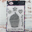Crystal Art A6 Stamp "Cute Cupcakes" | Bild 2