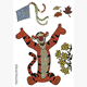 Crystal Art A6 Stamp Disney Winnie The Pooh "Tigger"