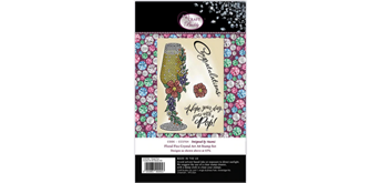 Crystal Art A6 Stamp "Floral Fizz"